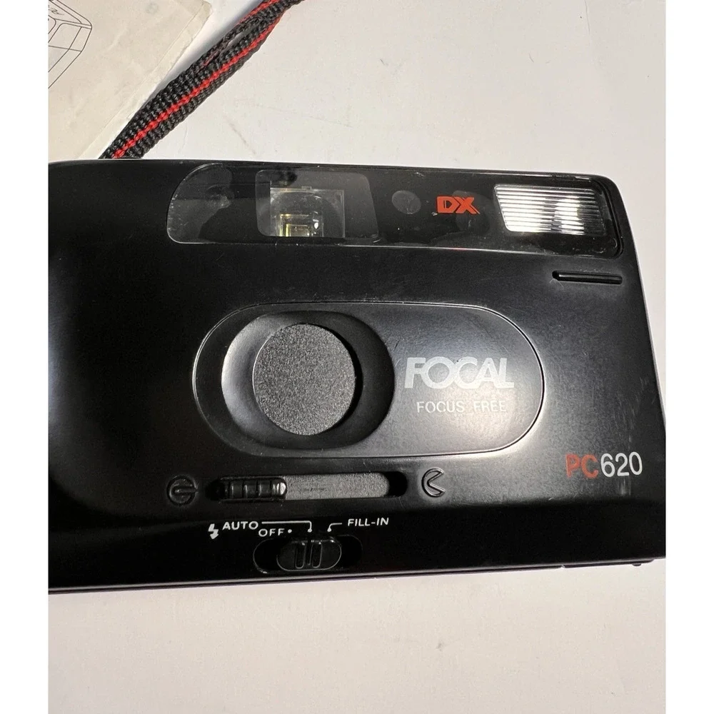 Vintage Focal PC620 35mm Film Camera DX Focus Free - Untested